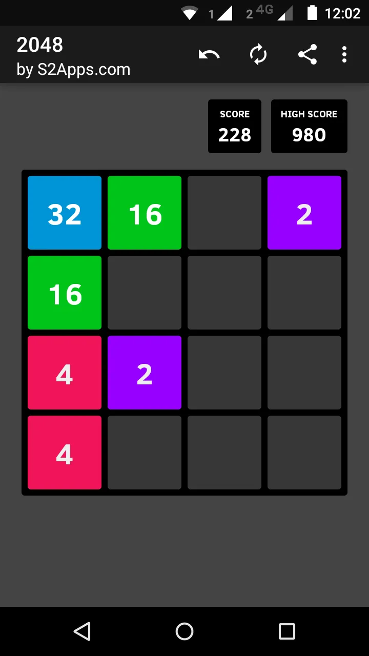 2048 | Indus Appstore | Screenshot