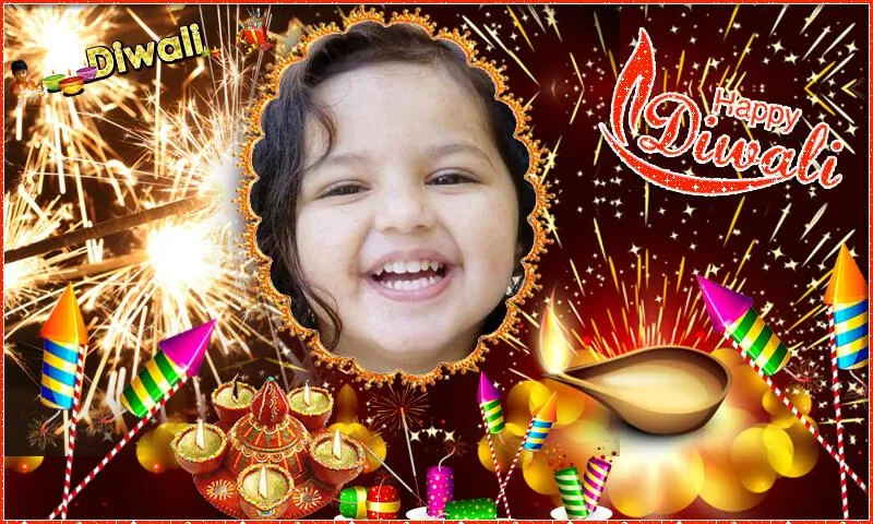 Diwali Photo Frames | Indus Appstore | Screenshot