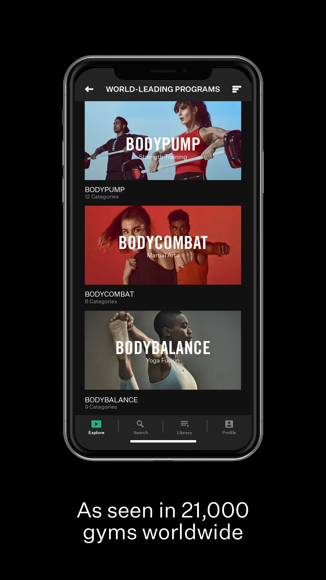 LES MILLS On Demand | Indus Appstore | Screenshot