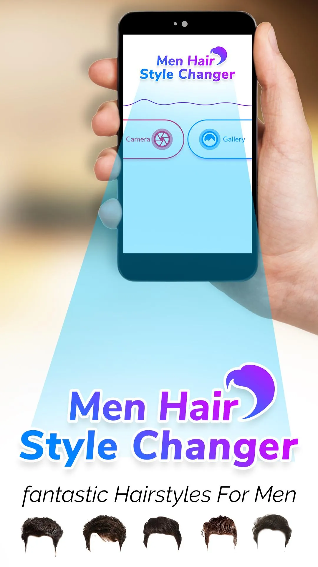 Man Hair Style Photo Editor | Indus Appstore | Screenshot