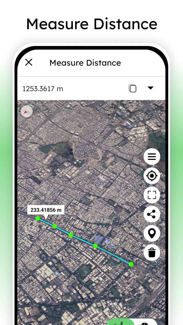 Distance Land Area Measure | Indus Appstore | Screenshot