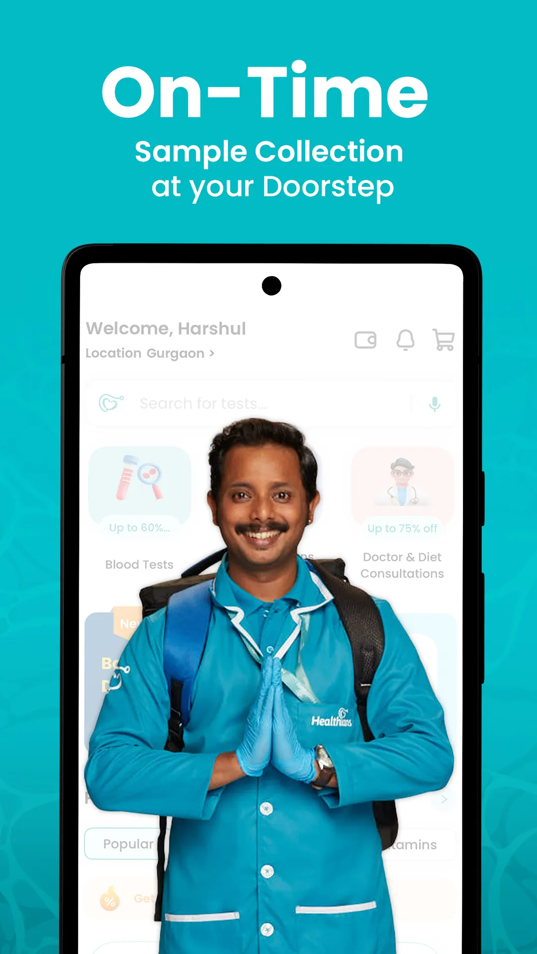 Healthians -Full Body Checkup | Indus Appstore | Screenshot