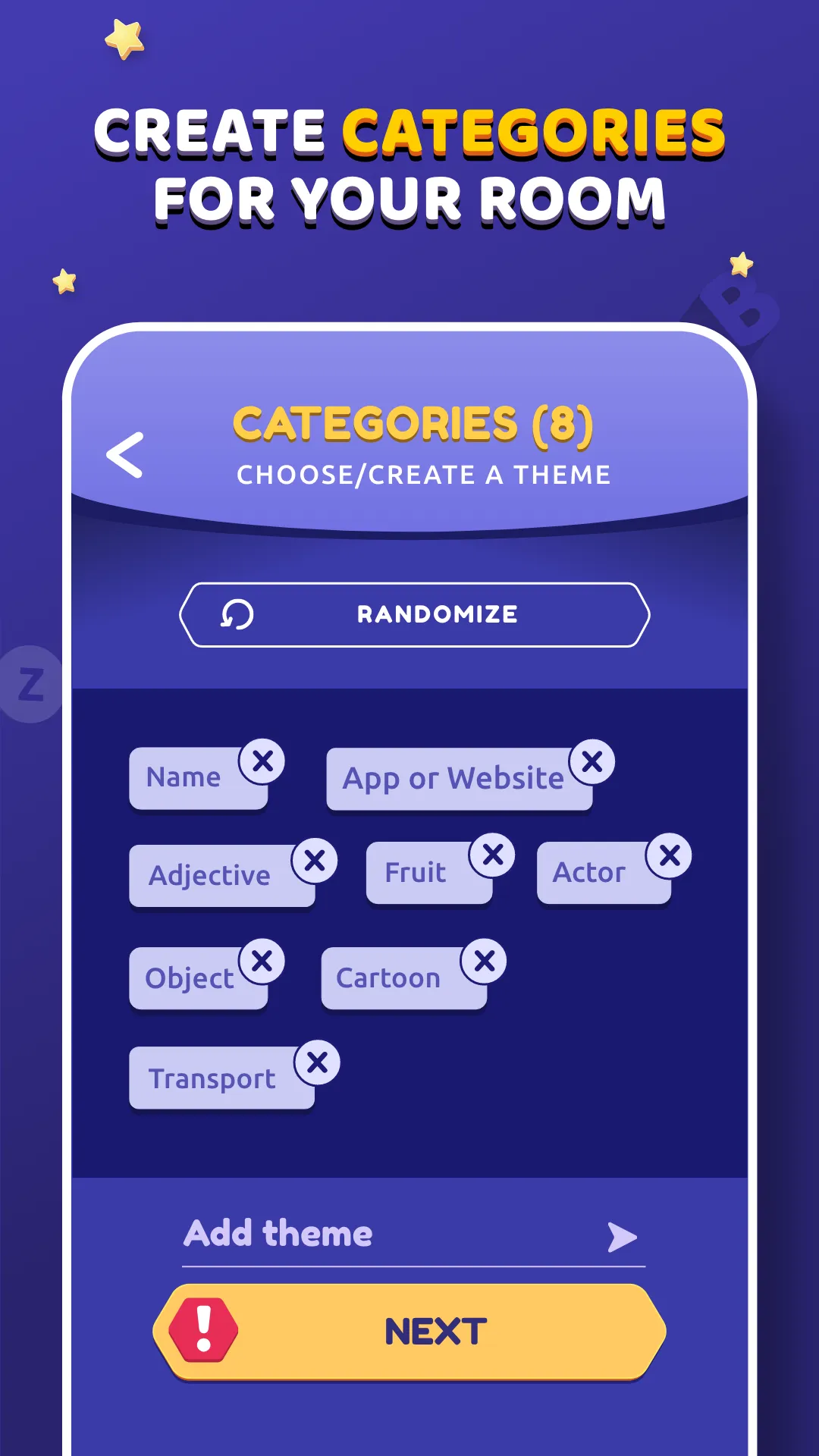 StopotS - The Categories Game | Indus Appstore | Screenshot