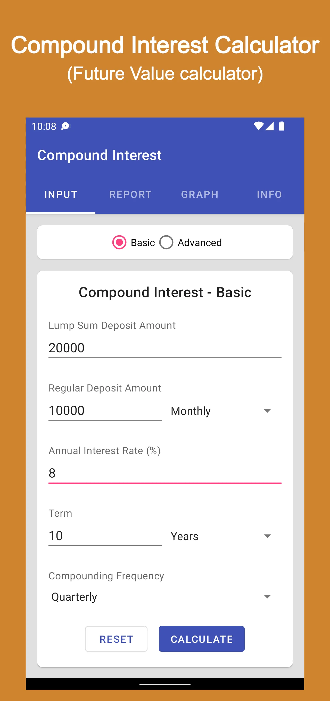 EMI Calculator | Indus Appstore | Screenshot