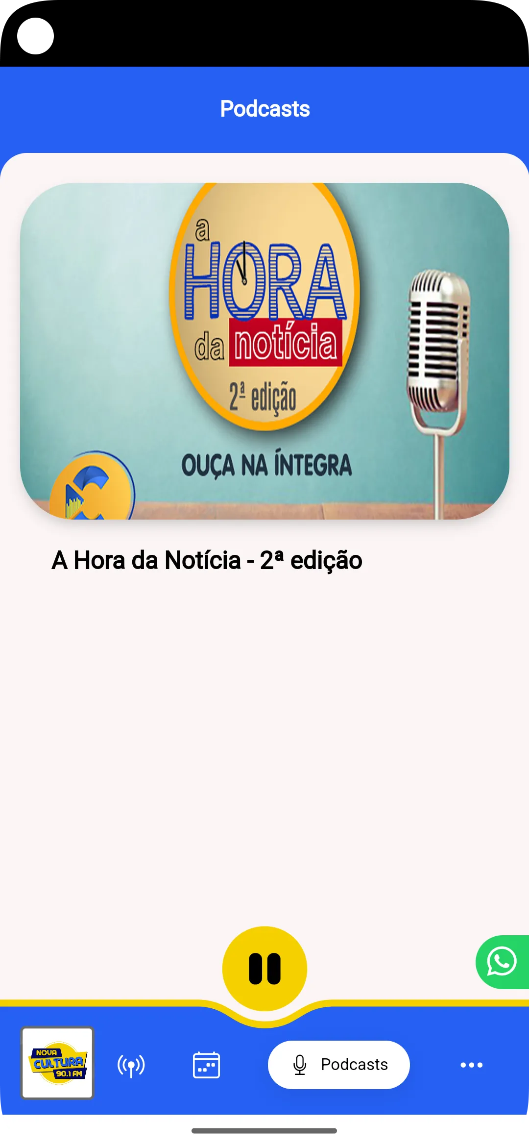 Nova Cultura FM 90.1 | Indus Appstore | Screenshot