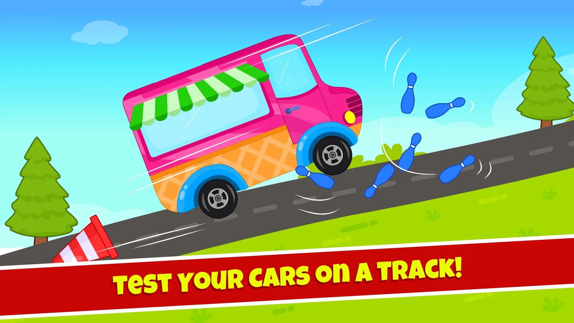 Tizi Town Car Racing for Kids | Indus Appstore | Screenshot