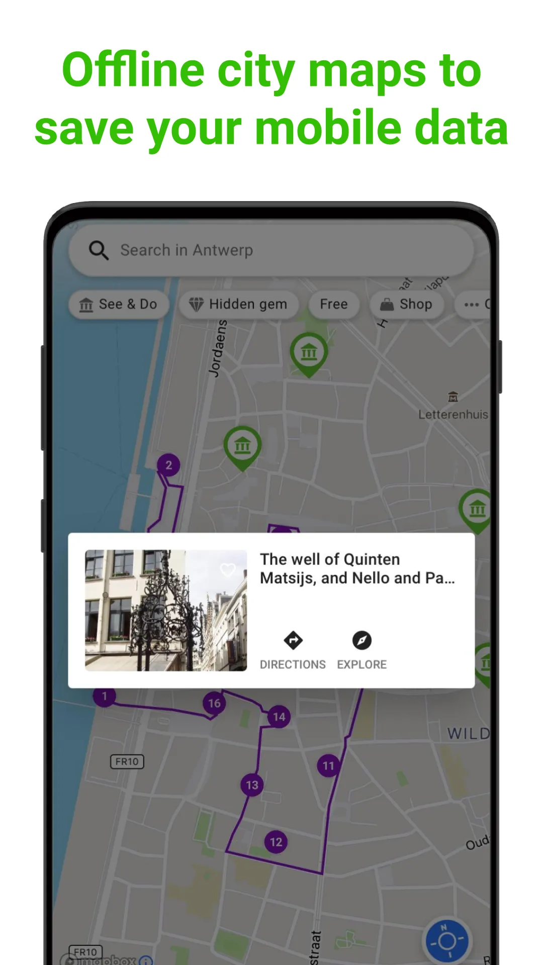 Antwerp Tour Guide:SmartGuide | Indus Appstore | Screenshot