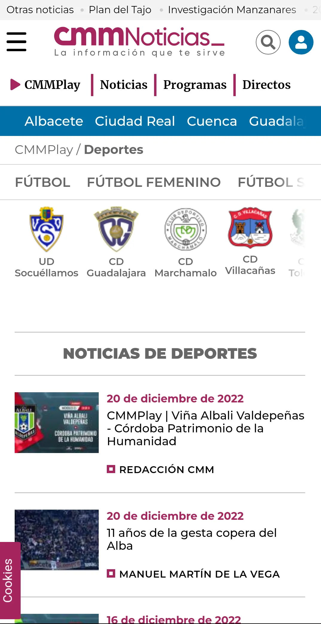 CMM Noticias | Indus Appstore | Screenshot