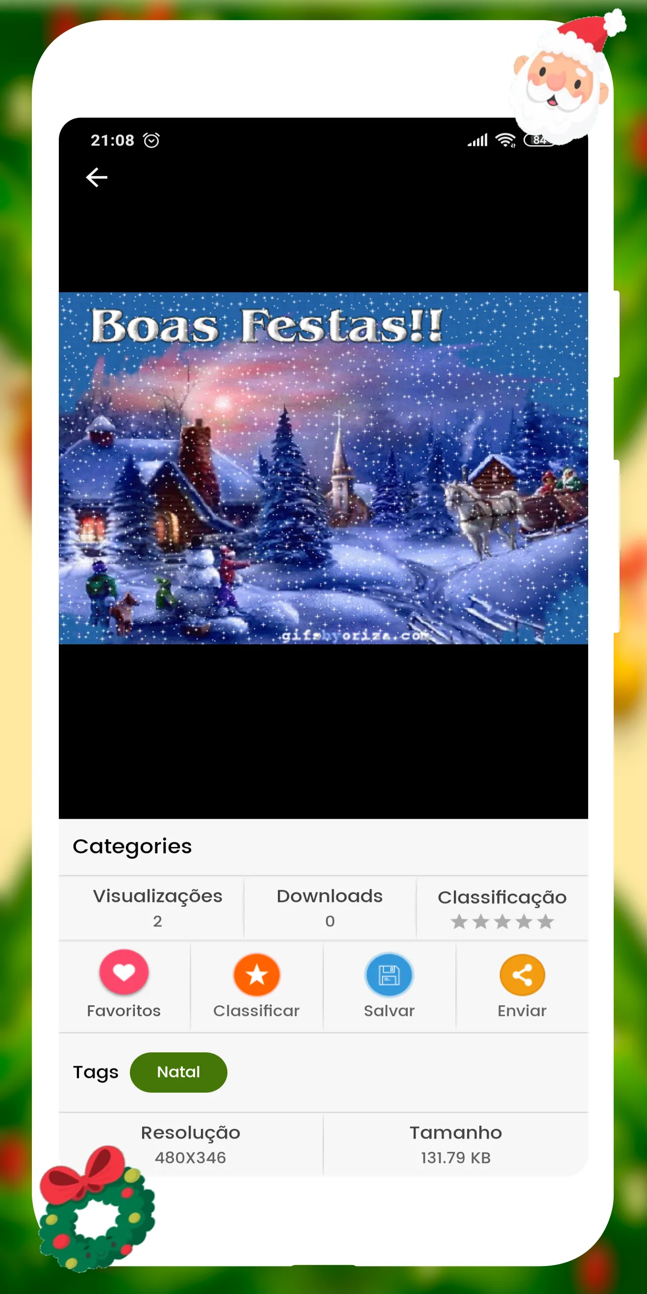 GIFs Feliz Natal | Indus Appstore | Screenshot