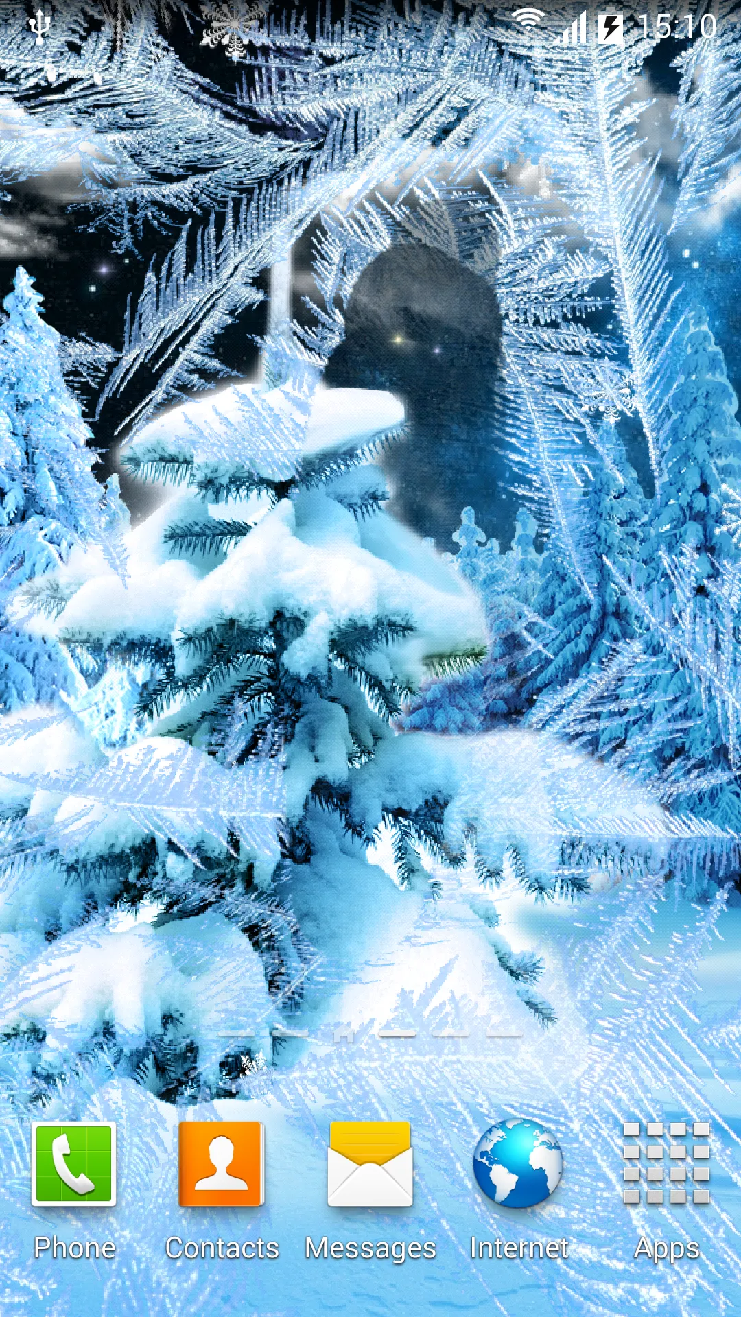 Winter Forest Live Wallpaper | Indus Appstore | Screenshot