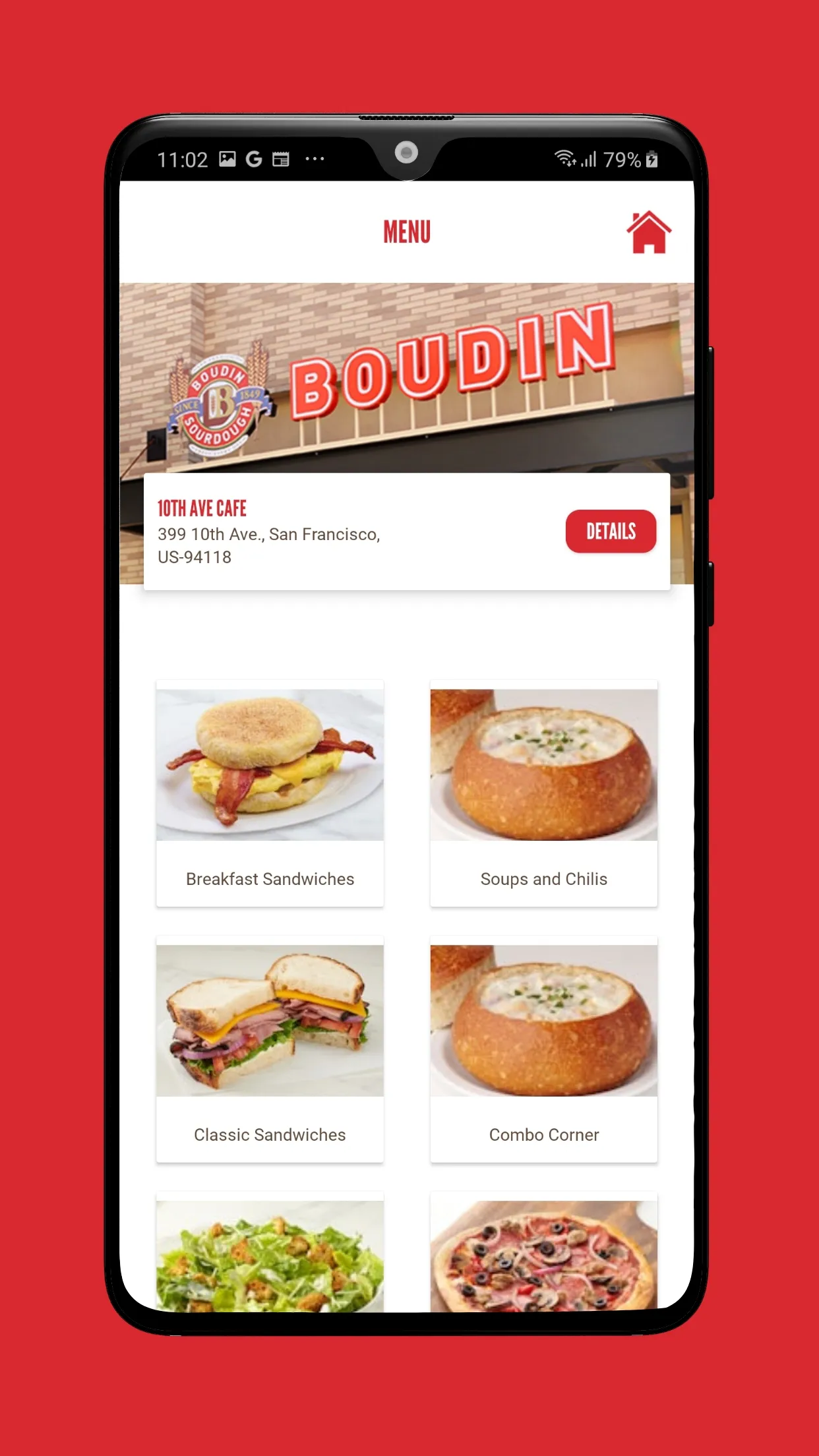 Boudin Bakery - Order, Rewards | Indus Appstore | Screenshot