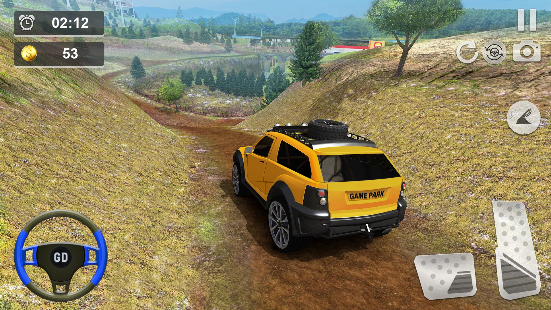 Offroad Jeep Driving - 3D Game | Indus Appstore | Screenshot