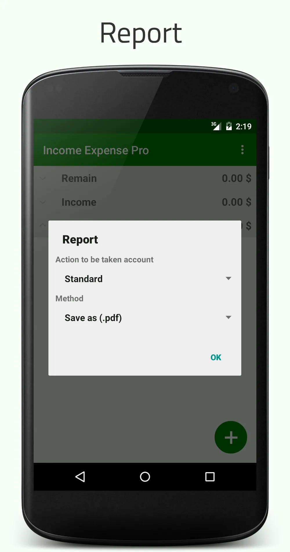 Income Expense Pro | Indus Appstore | Screenshot