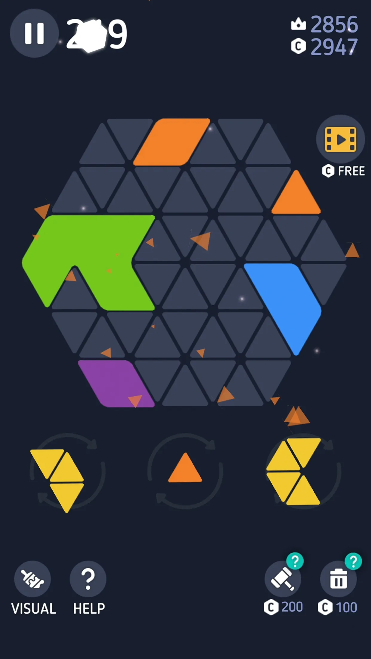 Make Hexa Puzzle | Indus Appstore | Screenshot