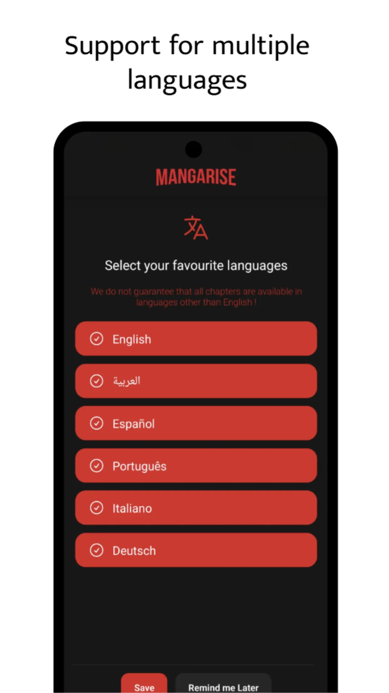 MangaRise - Manga Reader | Indus Appstore | Screenshot