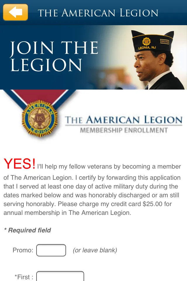 The American Legion | Indus Appstore | Screenshot