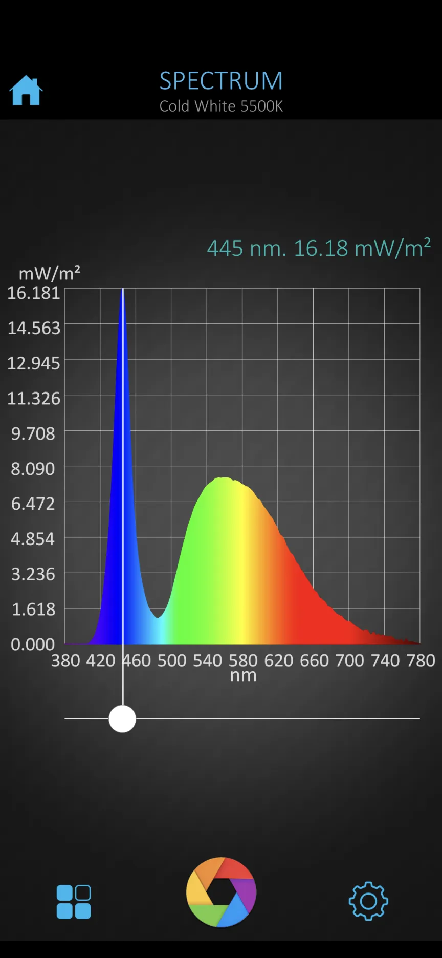 uSpectrumX BLE | Indus Appstore | Screenshot