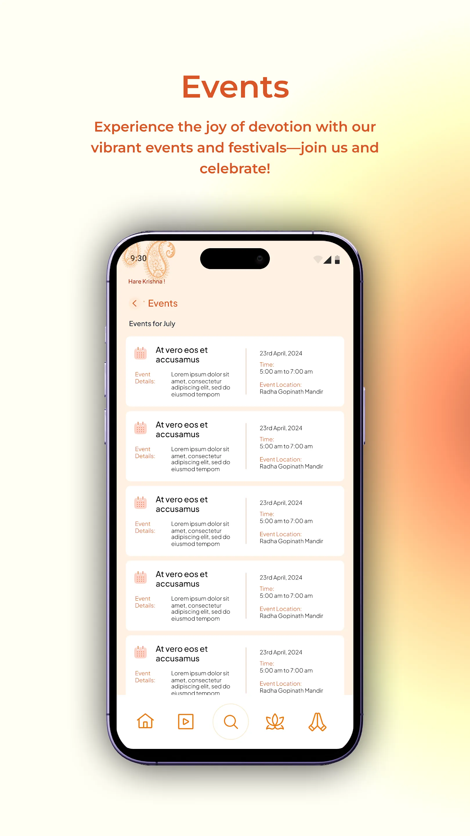 ISKCON Chowpatty | Indus Appstore | Screenshot