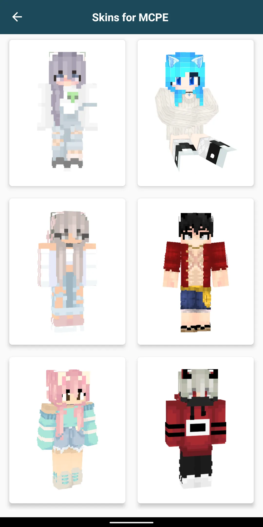 Anime Skins for Minecraft PE | Indus Appstore | Screenshot