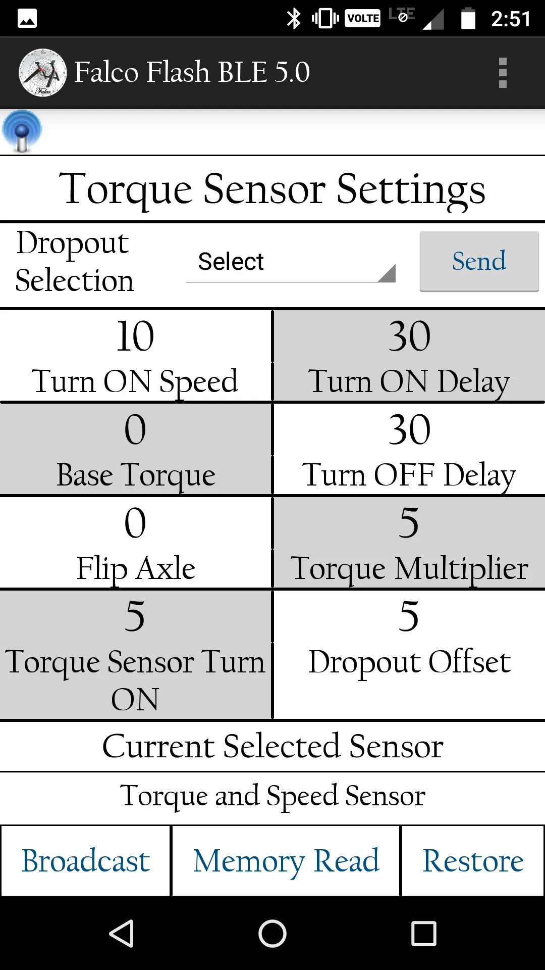 Falco Flash BLE 5.2 | Indus Appstore | Screenshot