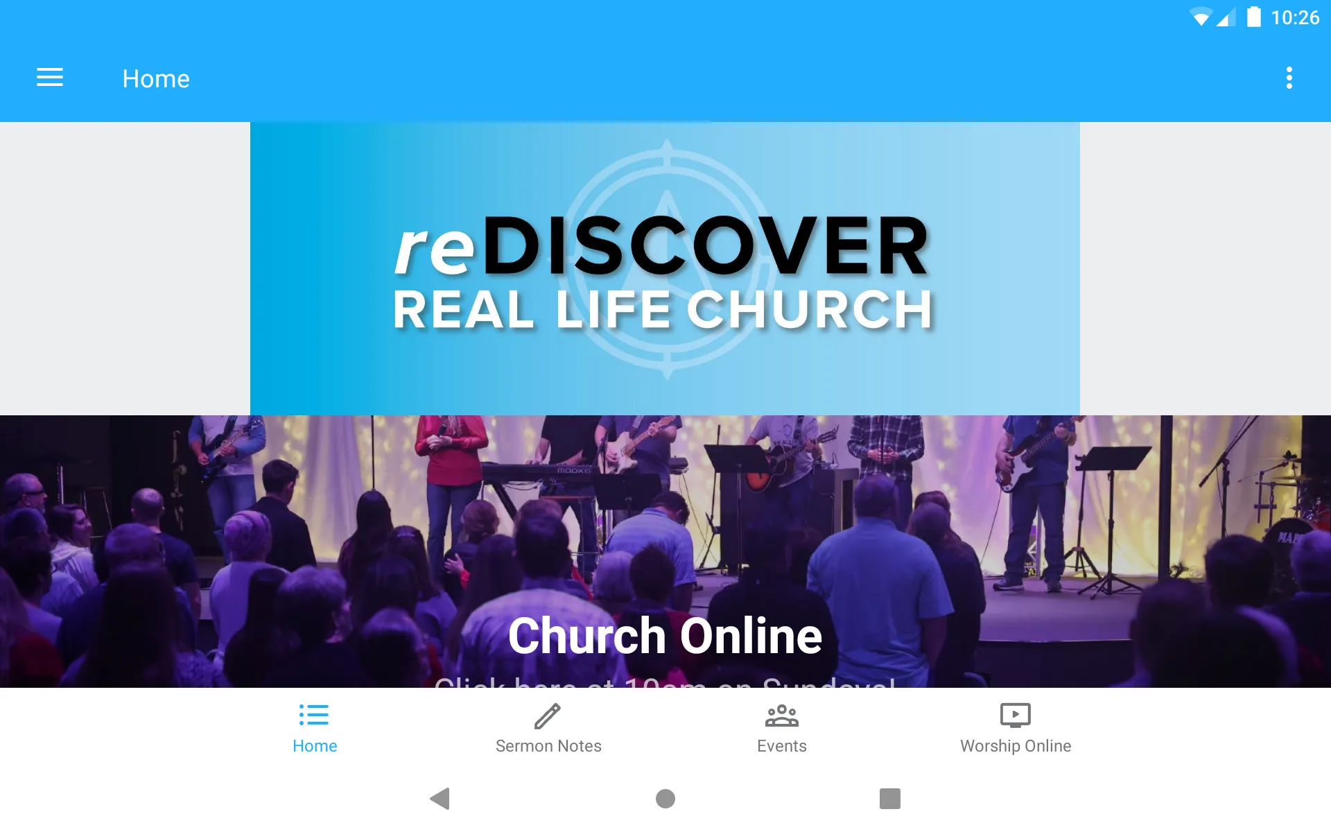 Real Life Church of NC | Indus Appstore | Screenshot