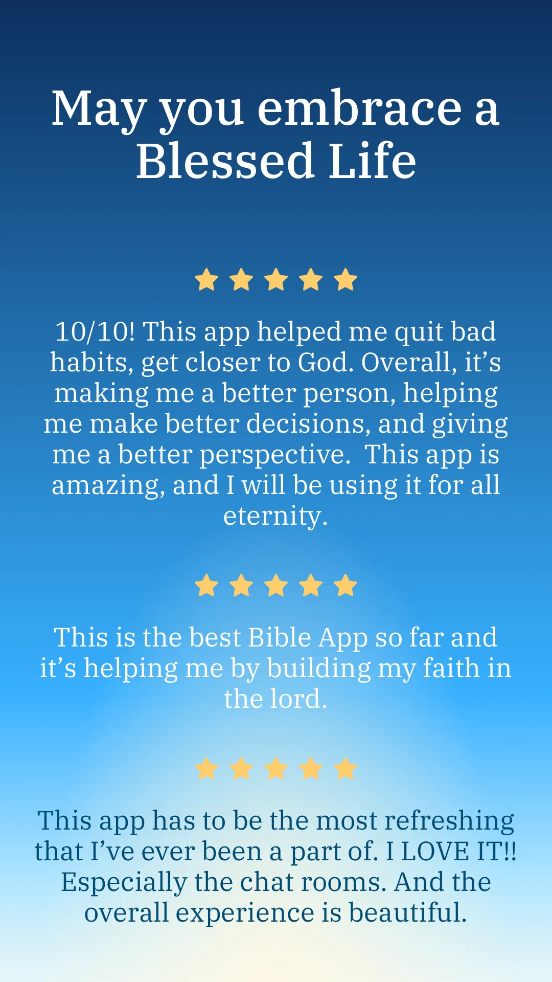 Blessed - Daily Verse & Prayer | Indus Appstore | Screenshot