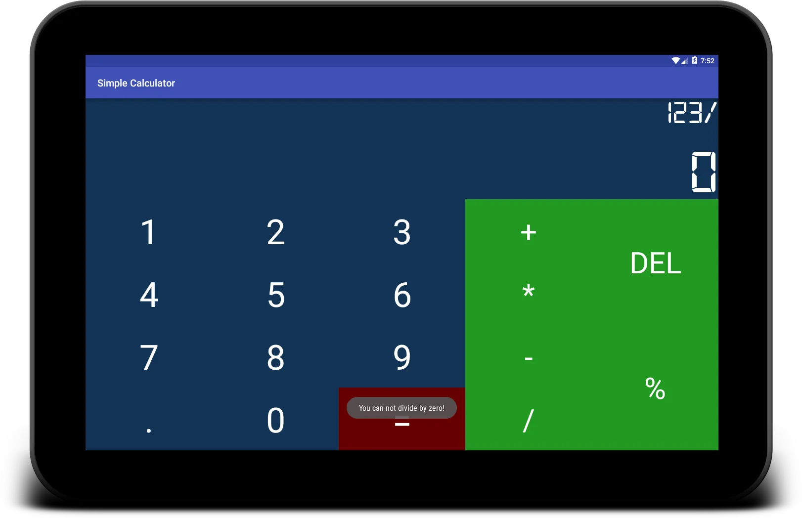 Simple Calculator | Indus Appstore | Screenshot