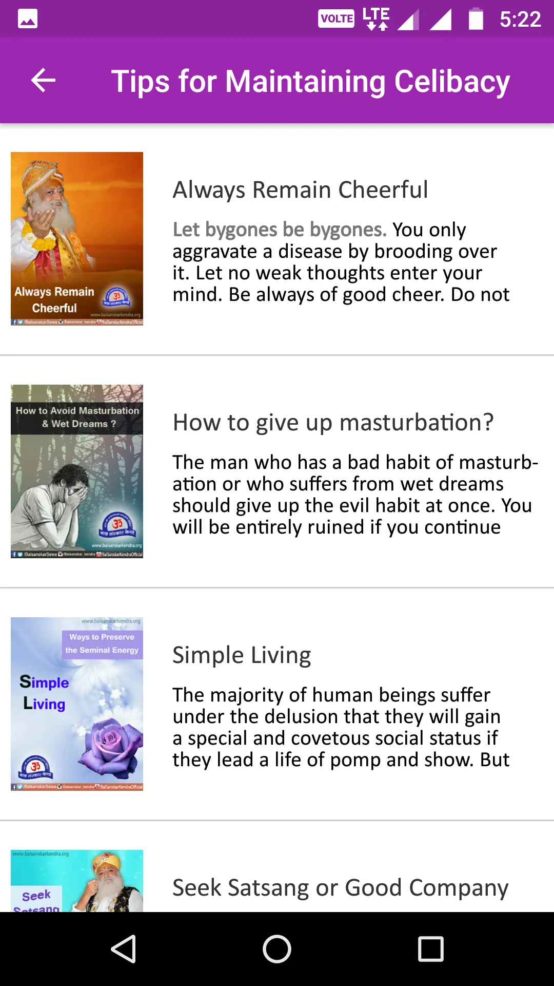 Celibacy - Divya Prerna Prakas | Indus Appstore | Screenshot