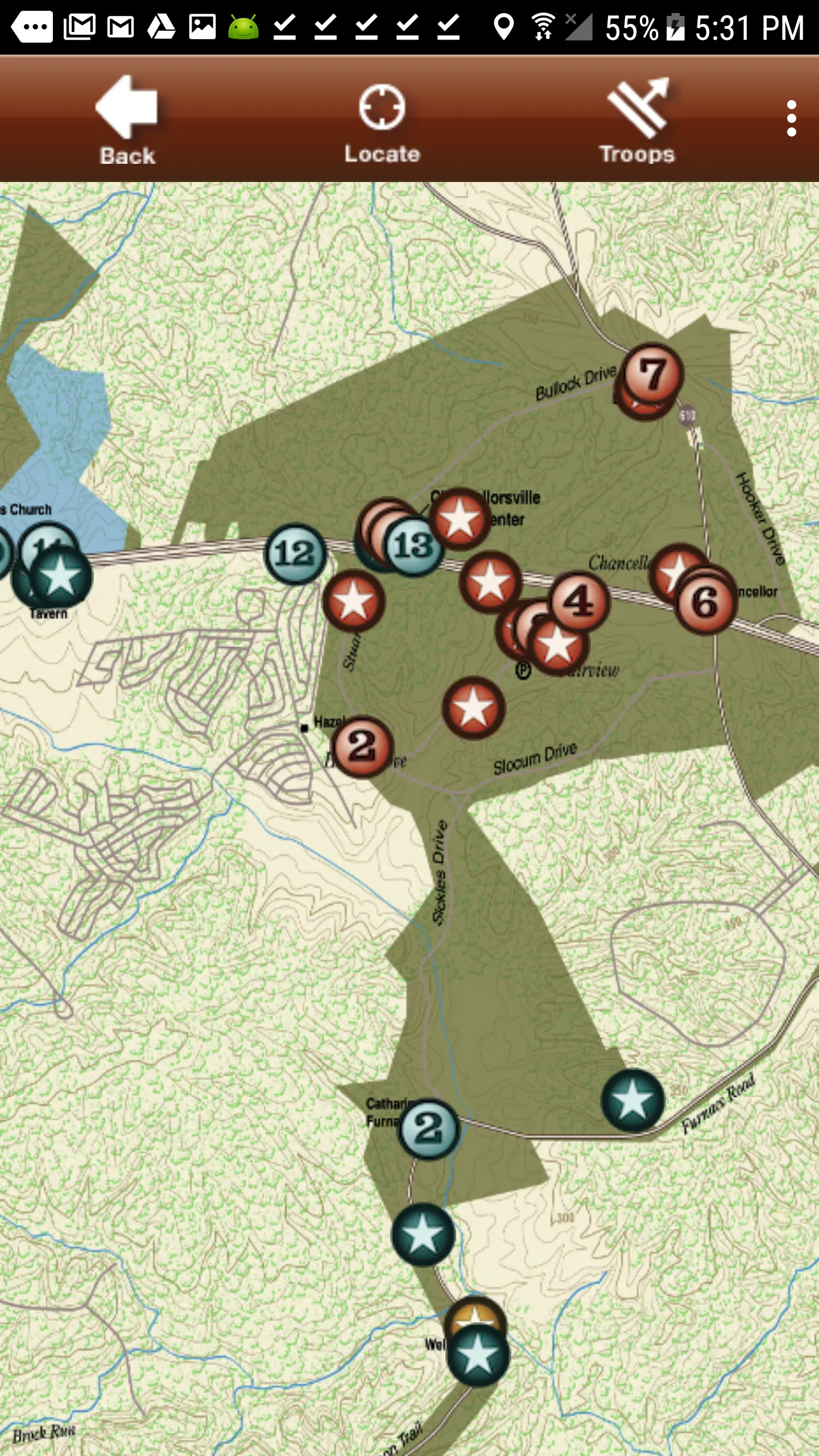 Chancellorsville Battle App | Indus Appstore | Screenshot