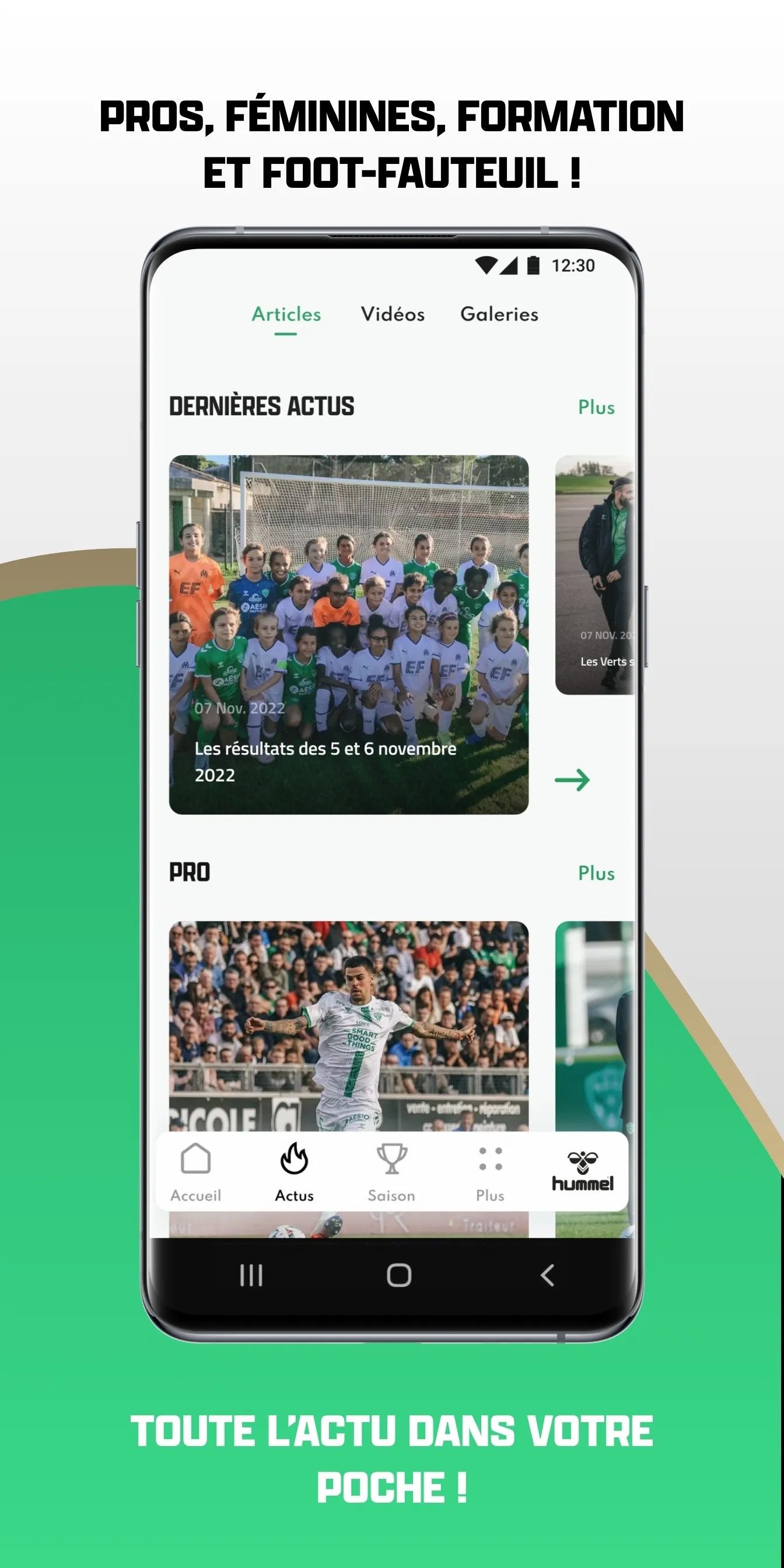 ASSE Officiel | Indus Appstore | Screenshot