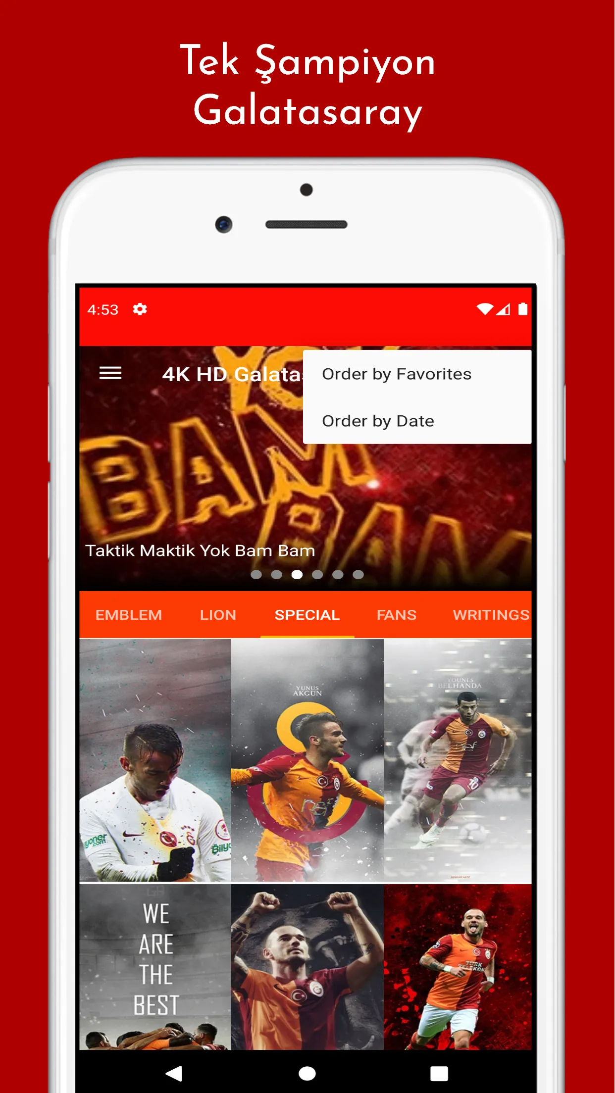 4K HD Galatasaray Wallpapers | Indus Appstore | Screenshot