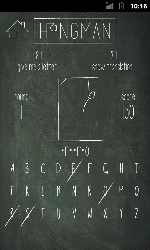 Hangman for Spanish learners | Indus Appstore | Screenshot