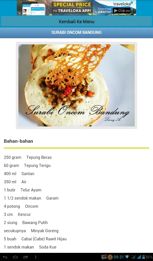 Kumpulan Resep Makanan Ringan | Indus Appstore | Screenshot