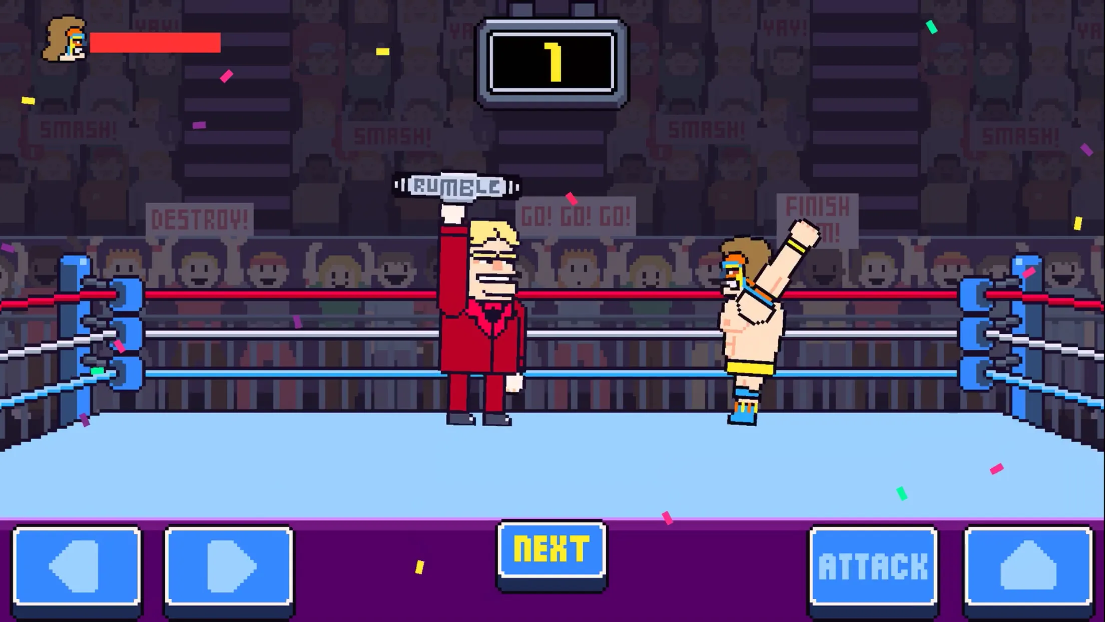 Rowdy Wrestling | Indus Appstore | Screenshot