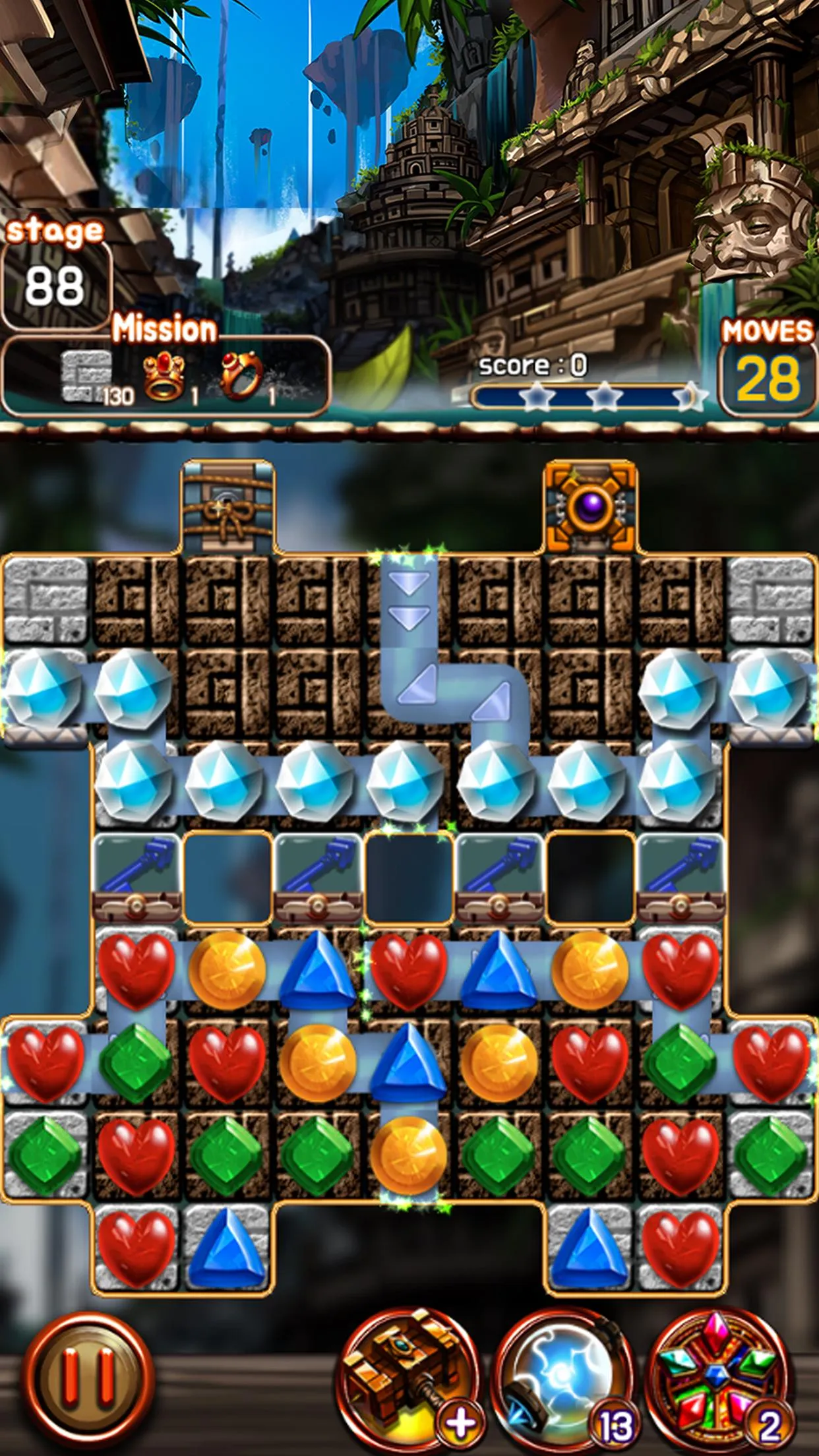 Jewel Ruins: Match 3 Blast | Indus Appstore | Screenshot