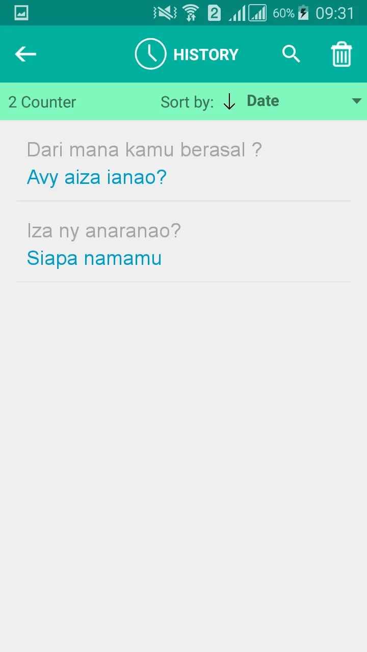 Malagasy Indonesian Translator | Indus Appstore | Screenshot