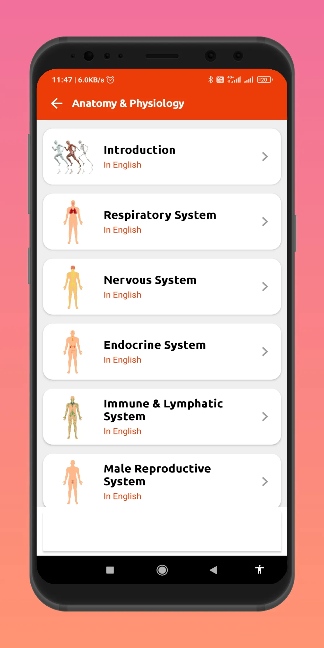 Anatomy & Physiology In Hindi  | Indus Appstore | Screenshot