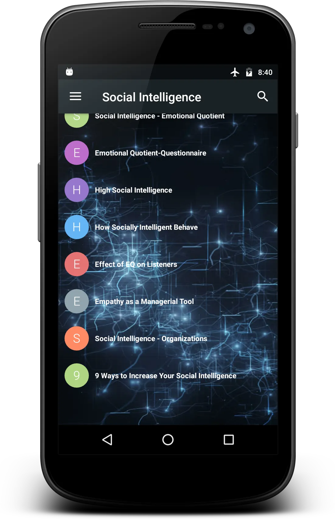 Social Intelligence | Indus Appstore | Screenshot