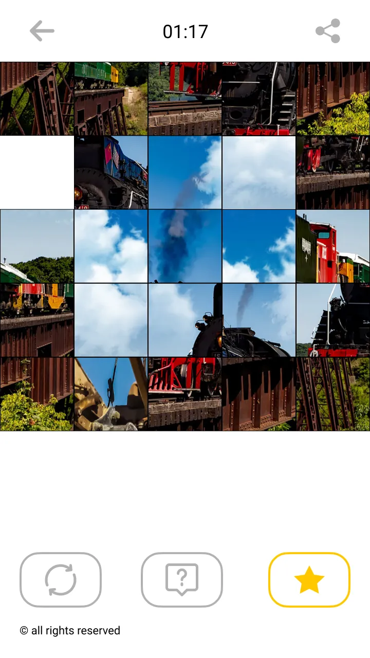 Jigsaw Train Mosaic Puzzles | Indus Appstore | Screenshot