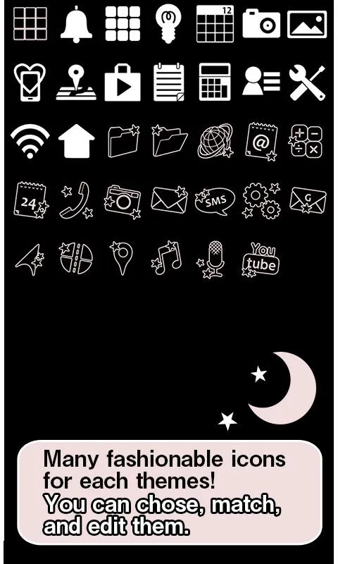 Cute Wallpaper Moonlight Cat | Indus Appstore | Screenshot