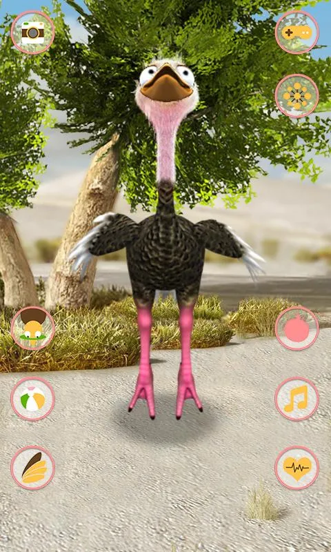 Talking Ostrich | Indus Appstore | Screenshot