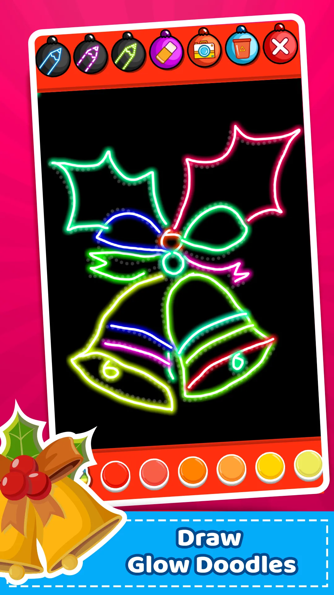 Christmas Coloring Book Games | Indus Appstore | Screenshot