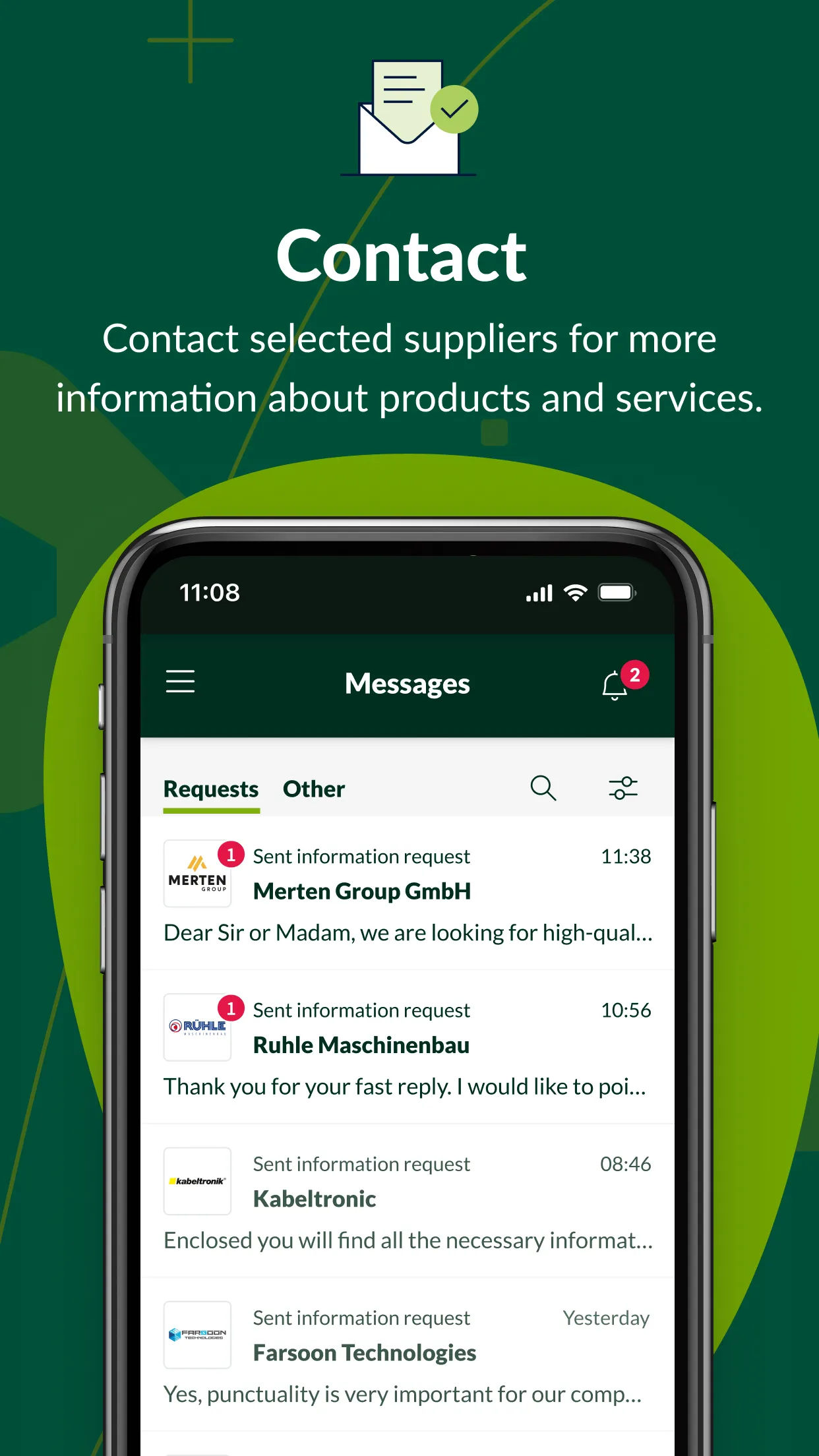 europages: B2B sourcing | Indus Appstore | Screenshot