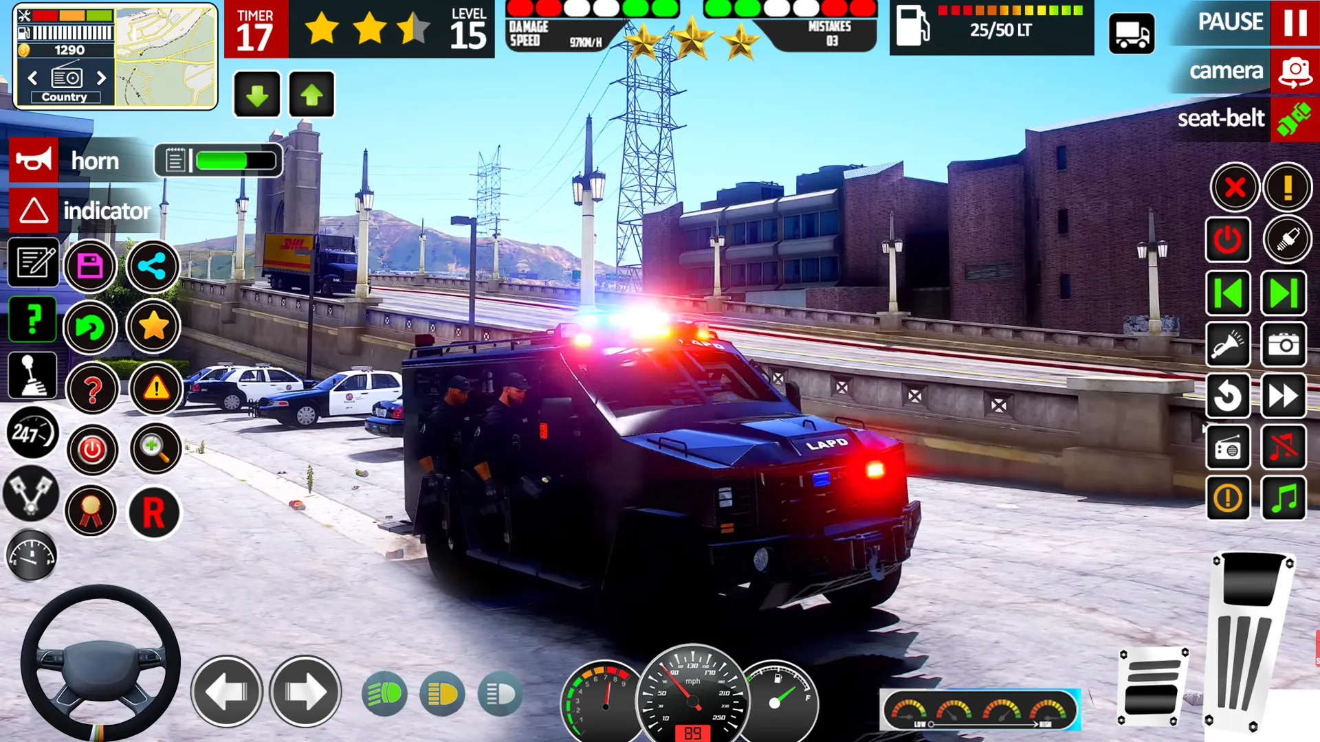 City Police Car Chase Game 3D | Indus Appstore | Screenshot