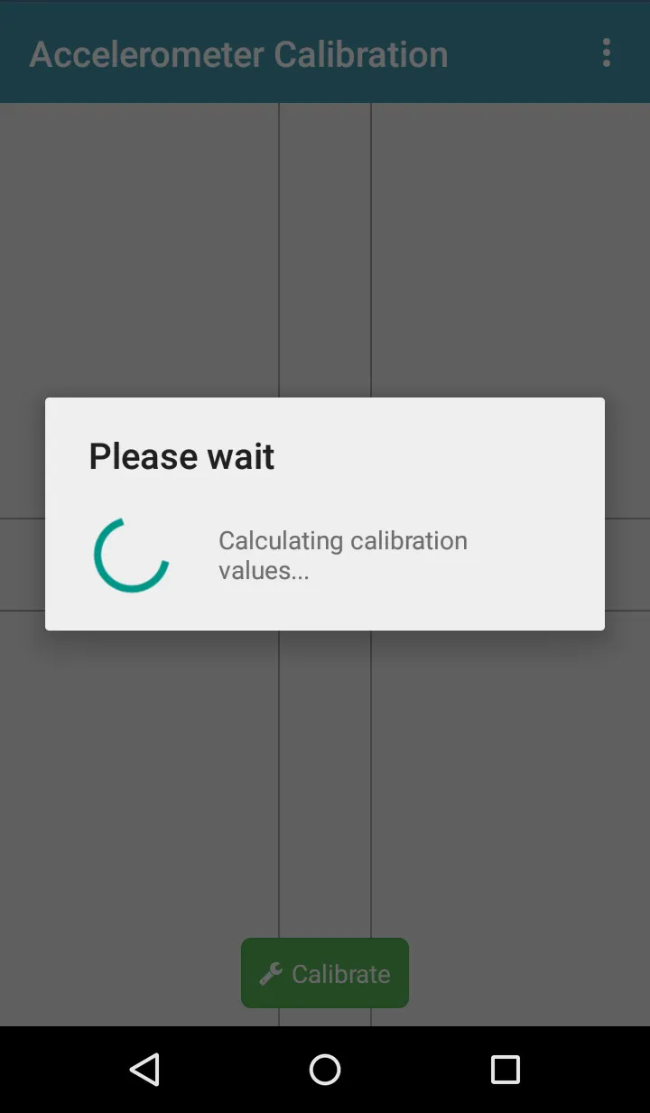 Accelerometer Calibration | Indus Appstore | Screenshot