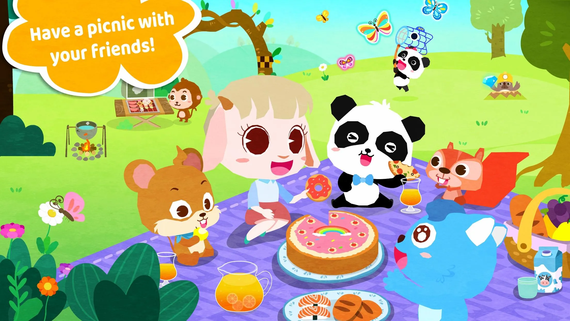 Little Panda’s Camping Trip | Indus Appstore | Screenshot