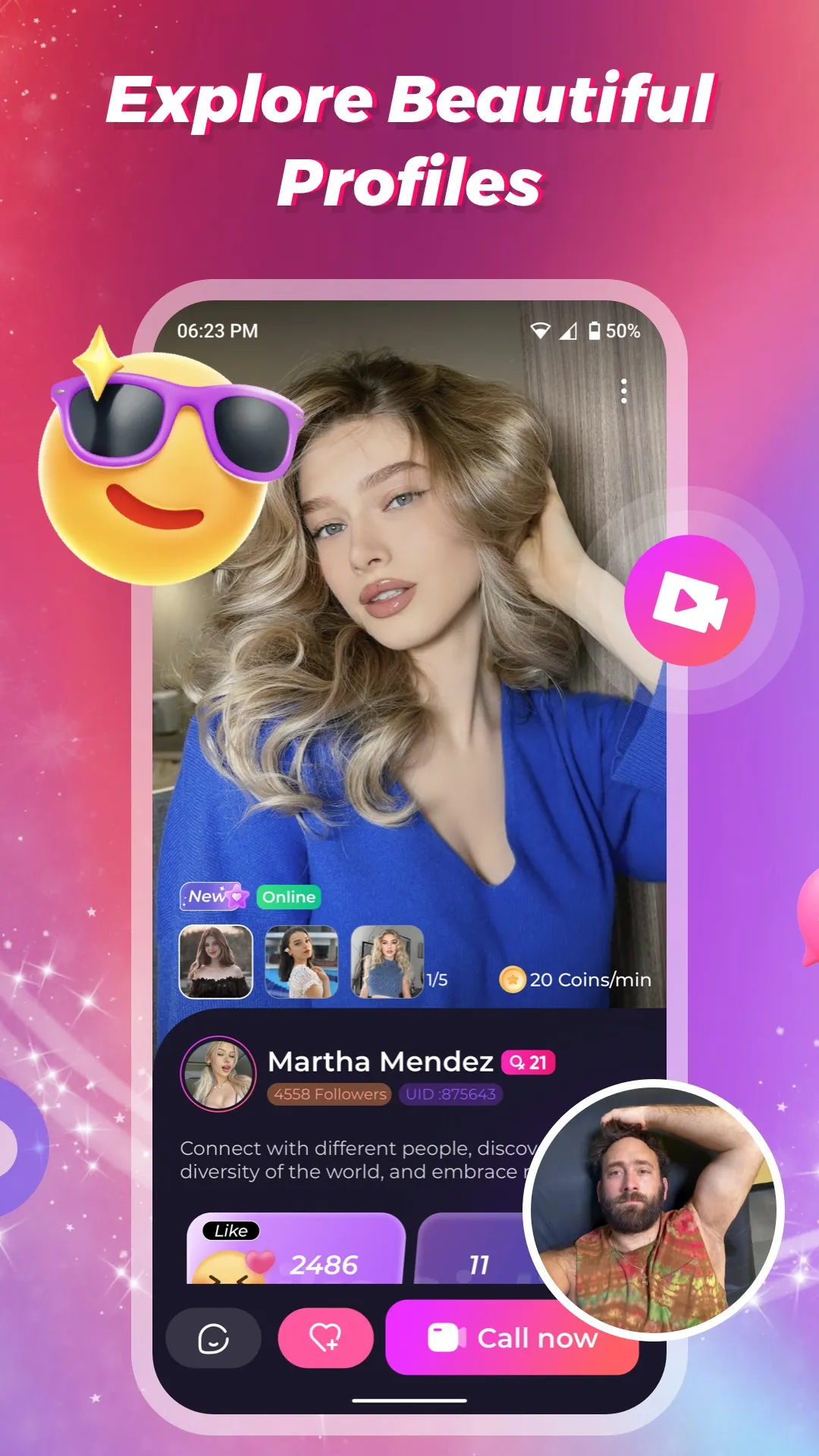 Poppy - Live Video Chat | Indus Appstore | Screenshot