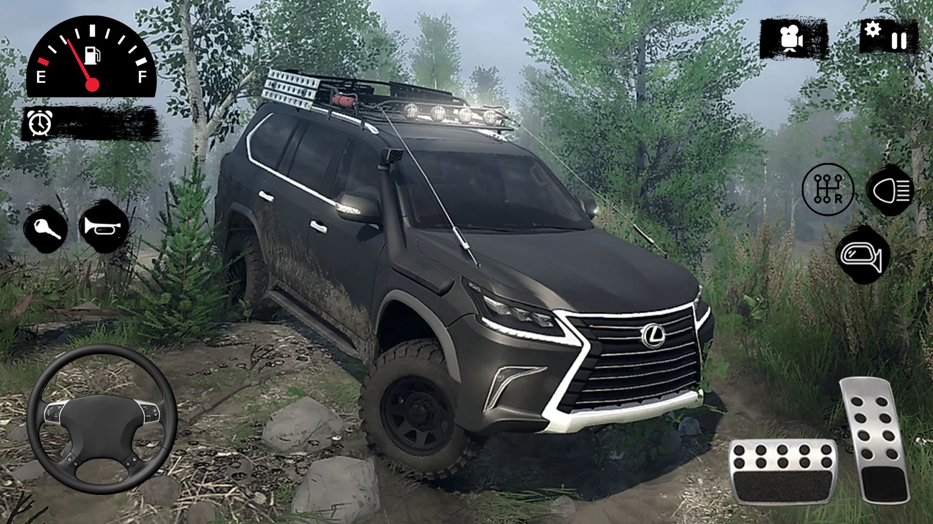 Offroad Lexus 570: V8 Car Game | Indus Appstore | Screenshot