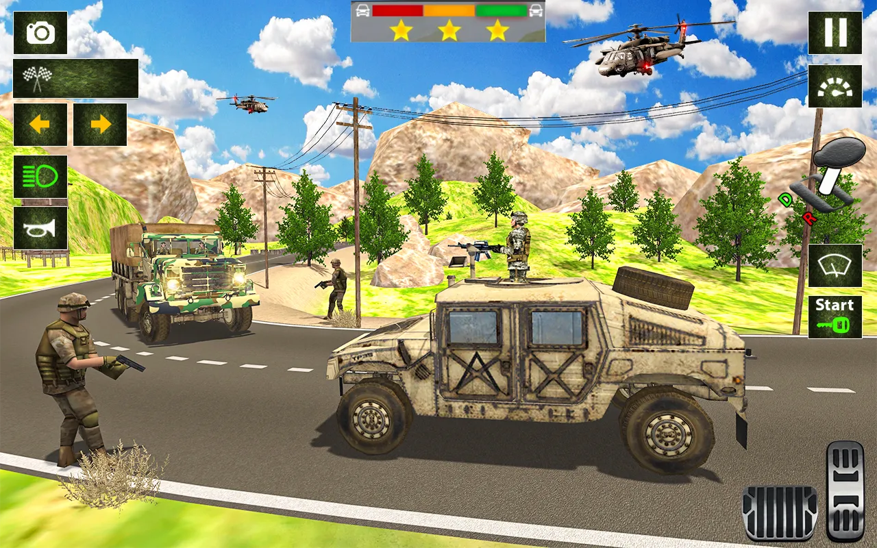 Army truck driving truck games | Indus Appstore | Screenshot