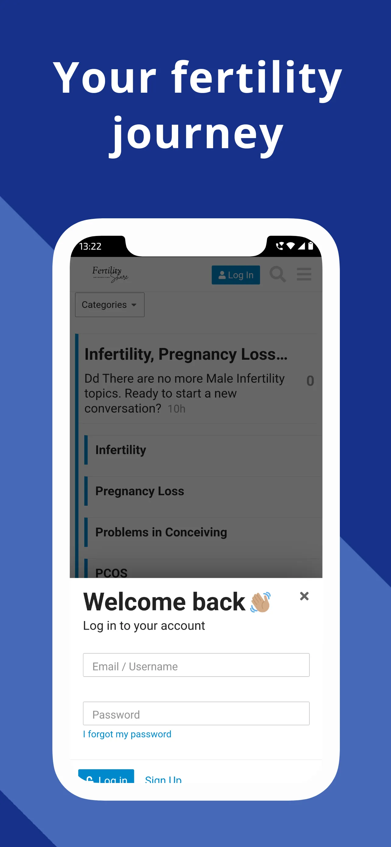 FertilityShare : TTC Community | Indus Appstore | Screenshot